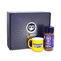 Sleepy Owl Everyday Festive Gift Set | 100g Original Premium Instant Coffee + 1 Mug | Makes 50 Cups | 100% Arabica | Make Café Style Hot or Cold Coffee at Home | Valentine's Day Gift for Men, Women