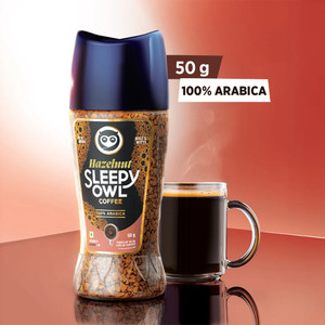 Sleepy Owl Hazelnut Freeze Dried Instant Coffee