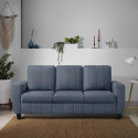 Sleepyhead Bae Designed by Duroflex - Premium with Modern Space-Saving Design Fabric 3 Seater  Sofa
