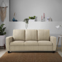 Sleepyhead Bae Designed by Duroflex - Premium with Modern Space-Saving Design Fabric 3 Seater  Sofa