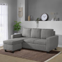 Sleepyhead Bae Designed by Duroflex - Premium with Modern Space-Saving Design Fabric 4 Seater  Sofa