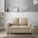 Sleepyhead Bae Designed by Duroflex - Premium with Modern Space-Saving Design Fabric 2 Seater  Sofa
