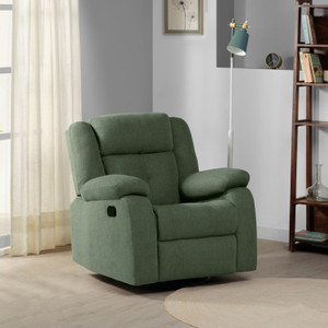 sleepyhead rx7 designed by duroflex - single seater rocking  revolving fabric manual rocker recliner