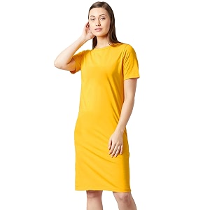 SLEEPY NUTS Womens Pencil Knee Length Dress