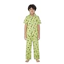 Sleepytots– Funkey Rabbits Cotton Kids Night Suit | Kids Night Dress | Night Suits for Kids | Baby Kids Night Suit | Cotton Night Suit for Kids Multicolour