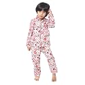 Sleepytots– Funkey Rabbits Cotton Kids Night Suit | Kids Night Dress | Night Suits for Kids | Baby Kids Night Suit | Cotton Night Suit for Kids Multicolour