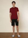 SLEEPZ BY RAYMOND Men Solid Multicolor Top