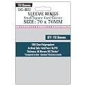 Sleeve Kings Square Card Sleeves, 70x70mm, 60 Micron, 110 Pack, SKS-8812