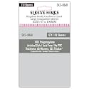 Sleeve Kings Standard Card Sleeves – 110 Count, Clear 60 Micron Thickness, Large Size (57 x 100 mm), Compatible with Kingdom Death: Monster &amp; More – SKU: SKS-8848