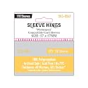 Sleeve Kings Standard Card Sleeves – 110 Count, Clear 60 Micron Thickness, Medium Square Size (57 x 57 mm), Compatible with Wyrmspan &amp; More – SKU: SKS-8849