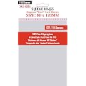 Sleeve Kings Standard Card Sleeves – 110 Count, Clear 60 Micron Thickness, Large Size (80 x 120 mm), Compatible with Dixit & More – SKU: SKS-8816