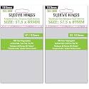 Sleeve Kings Standard Card Sleeves – 110 Count, Clear 60 Micron Thickness, Medium Size (57.5 x 89 mm), Compatible with Wingspan &amp; More – SKU: SKS-8808 (Pack of 2)