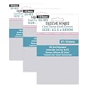 Sleeve Kings Standard Card Sleeves – 110 Count, Clear 60 Micron Thickness, Medium MTG Size (63.5 x 88 mm), Compatible with Magic: The Gathering &amp; More – SKU: SKS-8810 (Pack of 3)
