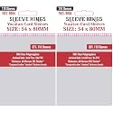 Sleeve Kings Standard Card Sleeves – 110 Count, Clear 60 Micron Thickness, Medium Size (54 x 80 mm), Compatible with Catan &amp; More – SKU: SKS-8806 (Pack of 2)