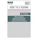 Sleeve Kings Standard Card Sleeves, 76x102mm, 60 Micron, 110 Pack, SKS-8828