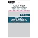 Sleeve Kings Unsettled Compatible Card Sleeves – 110 Pack, 110 x 110 mm, Extra Clear 60 Micron Polypropylene, Acid-Free, PVC-Free, Card Protection for Board Games – SKS-8843