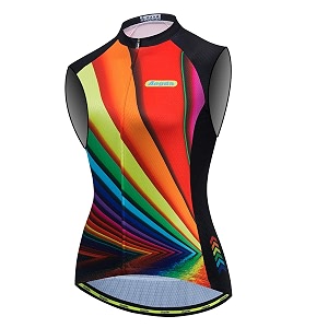 sleeveless cycling jerseys women bike shirts bicycle top biking vest