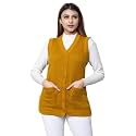 HIFZAA Sleeveless Sweater for Women with Pockets Cardigan wool Winter wear Sweaters for Ladies Plus Size M to 6XL