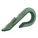 Slice Box Cutter, Heavy Duty Utility Knife, Safe Ceramic Blade Lasting 11x Longer than Metal, Sage, 1 Pack