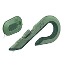 Slice Box Cutter, Heavy Duty Utility Knife, Safe Ceramic Blade Lasting 11x Longer than Metal, Sage, Combo Pack