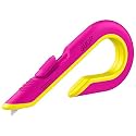Slice Box Cutter, Heavy Duty Utility Knife, Safe Ceramic Blade Lasting 11x Longer than Metal, Fuchsia, 1 Pack