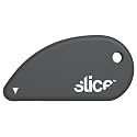 Slice Micro Safety Cutter | Safe Ceramic Box Cutter Lasting 11x Longer than Metal | Keychain Box Opener | 1 Pack | Millennial Gray