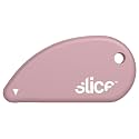 Slice Micro Safety Cutter | Safe Ceramic Box Cutter Lasting 11x Longer than Metal | Keychain Box Opener | 1 Pack | Dusty Rose