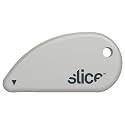 Slice Micro Safety Cutter | Safe Ceramic Box Cutter Lasting 11x Longer than Metal | Keychain Box Opener | 1 Pack | Earth White