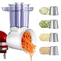 Pasta Maker Attachment for Kitchen Aid Stand Mixers, Golden Yellow