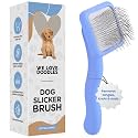 Slicker Brush for Dogs, Pet Grooming Brushes for Doodles & Poodles, Small