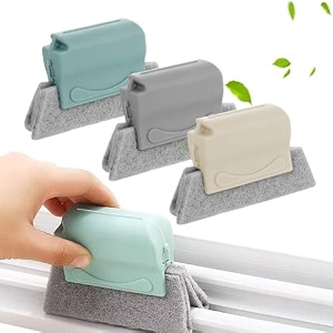 sliding window groove cleaning brush  crevice cleaner tools  quickly clean all window slides and gaps  bathroom gap cleaning brushdead corner multifuctional brushes 4 pcs chimpta