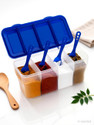 Slikvita Plastic Grocery Container  - 1800 ml (Blue)
