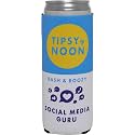 Slim Can Cooler - Social Media Guru - Navy