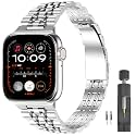 Stainless Steel Band for Apple Watch Series 12-1/SE, Ultra 4-1