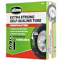 Slime 30012 Inner Tube for wheelbarrows, Lawn Mowers, Trailers, Tractors, Golf Carts, 4-Wheelers and More, Extra Strong, Includes Self-Sealing Slime Sealant, Heavy Duty, Replacement, 4.80/4.0-8"