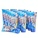 Slime Sour Lickers Squeeze Gel Candy - 16 Pack Display Blue Raspberry Flavor, Great Novelty Gel Candy for kids and adults, Party Favors (Kosher 2.82 OZ each)