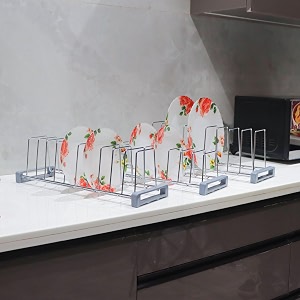 slimshine stainless steel modular kitchen basket fixer  tandem basket dish rack  kitchen stand  sink drainer for kitchen  space-saving storage  rustproof 3 in 1