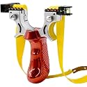 Sling Shot Catapult for Adults Beginner Youth for Outdoor Games, Recreational, Fishing and Fitness Toy Set Climbing Rope Slingshot with Handle for Hiking, Camping