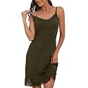 Slip for Women Under Dress Satin Silky