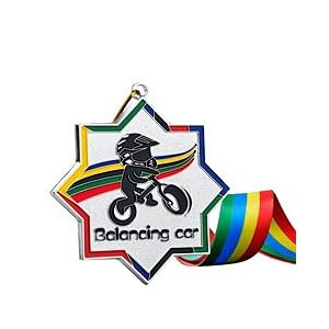 sliver medals for balance bike match winner customizable logo 2nd awards professional metal medallions with ribbon