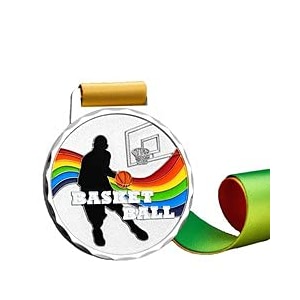 sliver medals for basketball match winner customizable logo 2nd awards professional metal medallions with ribbon
