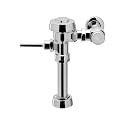 Sloan Royal 111 Exposed Manual Water Closet Flushometer, 1.6 GPF Manual Flush Valve - Single Flush Non-Hold-Open Handle, Fixture Connection Top Spud, Polished Chrome Finish, 3010000 (Pack of 6)