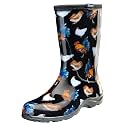 Sloggers Waterproof Garden Rain Boots for Women - Cute MidCalf Boots