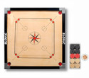 SLOVIC Carrom Board | 26 x 26 inches with 20 Coins & Striker | 66 cm Carrom Board