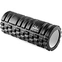 SLOVIC Foam Roller for Back Pain, Deep Tissue Massage and Body Pain High Density Foam Roller for Exercise in Gym, Home Back Roller for Muscle Recovery Massage Roller for Stretching | Black - 45 cm