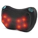 SLOVIC Neck Massager | Electric Shiatsu Cushion for Full Body Necks Massager Machine | Body Massagers for Ultimate Pain Relief – Versatile Therapy for Neck, Back, and Shoulders | Stylish Black Design