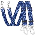SlowTon Dog Seatbelt, 2 Pack Adjustable Heavy Duty Dog Safety Seat Belt