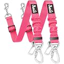 SlowTon Dog Seatbelt, 2 Pack Adjustable Heavy Duty Dog Safety Seat Belt