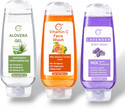 slukrl Skin Fresh Care Kit Aloe Vera Gel Vitamin C Face Wash Lavender Body Wash (3 Items in the set)