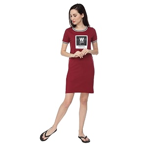 Slumberjill Modern Leisure Bordeaux Sleepshirt